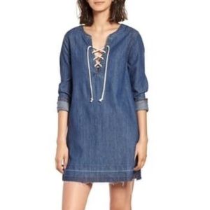 NWT Sanctuary Faith Denim Shift Dress